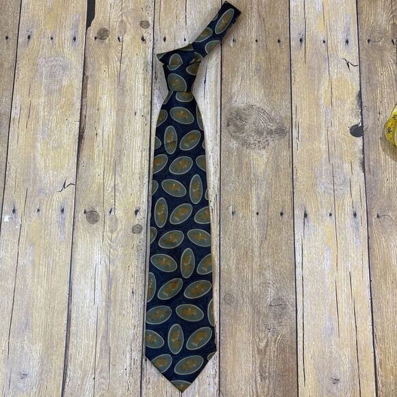 Fendi Cravatte Silk Tie Vintage Made In Italy - Picture 5 of 8